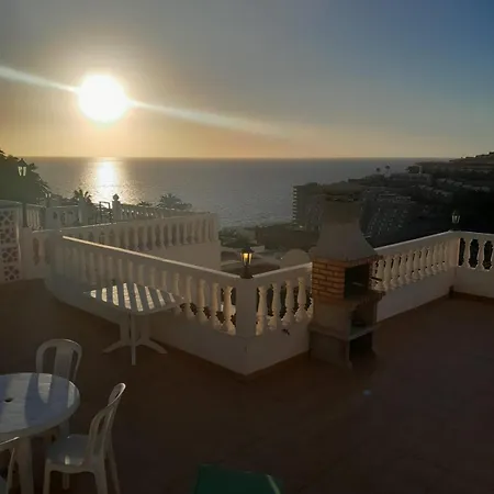 Ocean View Sunset Terrace - Near Anfi Del Mar Appartement Los Caideros